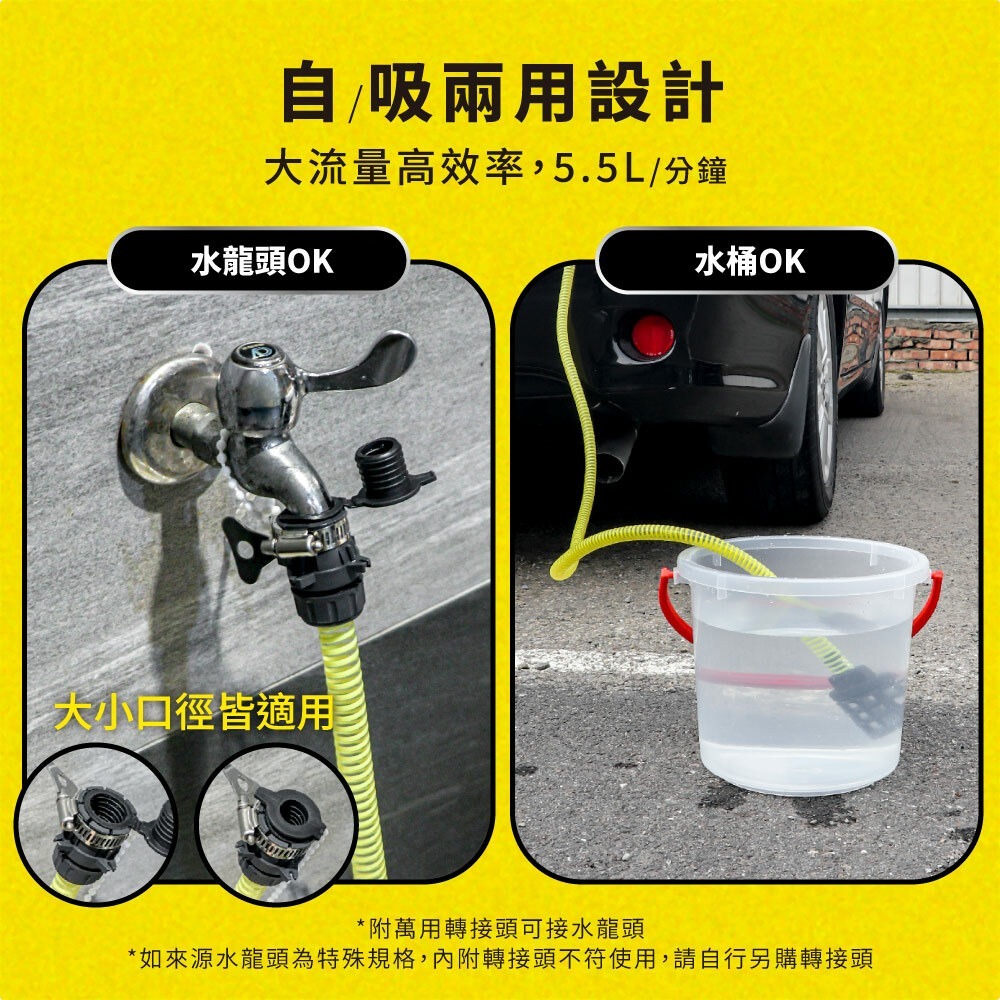 【KINYO 感應式高壓清洗機 HPCU-12】高壓水槍 高壓清洗機 高壓洗車機 洗車水槍 高壓噴射 洗車機-細節圖3