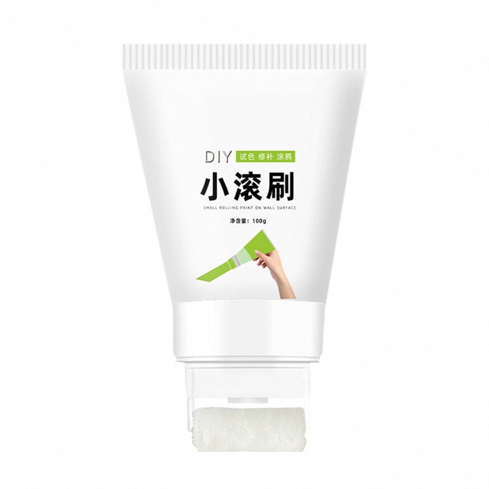 【小滾刷補牆膏】小滾筒漆 補牆漆 補牆膏 牆面修補漆 乳膠漆 牆面修補刷 修補漆 牆面遮蓋膏 牆面修補膏-細節圖2