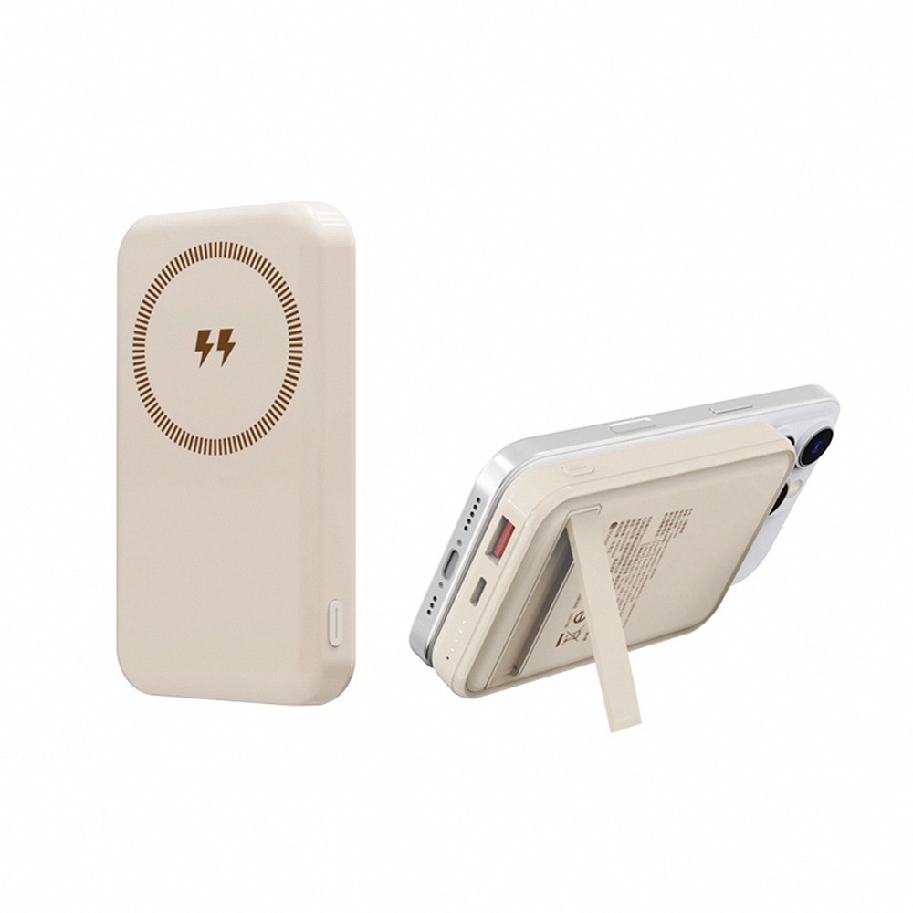 【限時購】【KINYO 磁吸式無線快充行動電源 NKPB-4342MT】磁吸行動電源 無線充電 行動電源 磁吸無線充-細節圖2