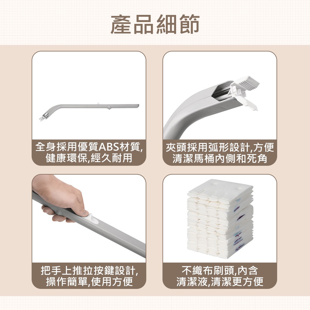 【一次性馬桶刷】馬桶清潔刷 清潔刷 拋棄式馬桶刷 馬桶刷 馬桶去汙刷 馬桶清潔劑 不沾手馬桶刷 浴室清潔刷-細節圖8