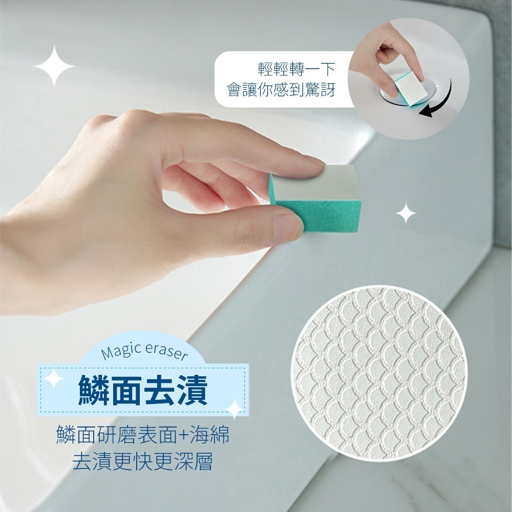 【水垢魔力擦】鏡面清潔擦 浴室玻璃擦 去水垢海綿 玻璃擦 除水垢海綿 玻璃清潔擦 水垢剋星 清潔海綿-細節圖4