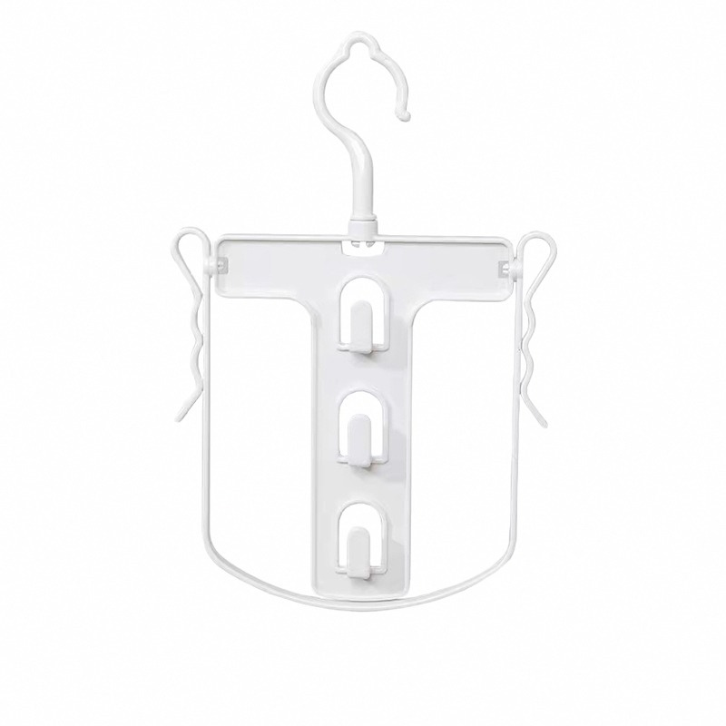 【帽T曬衣架】連帽衣架 折疊曬衣架 掛衣架 高領曬衣架 摺疊衣架 掛衣架 晒衣架 防風衣架 帽T衣架-細節圖2