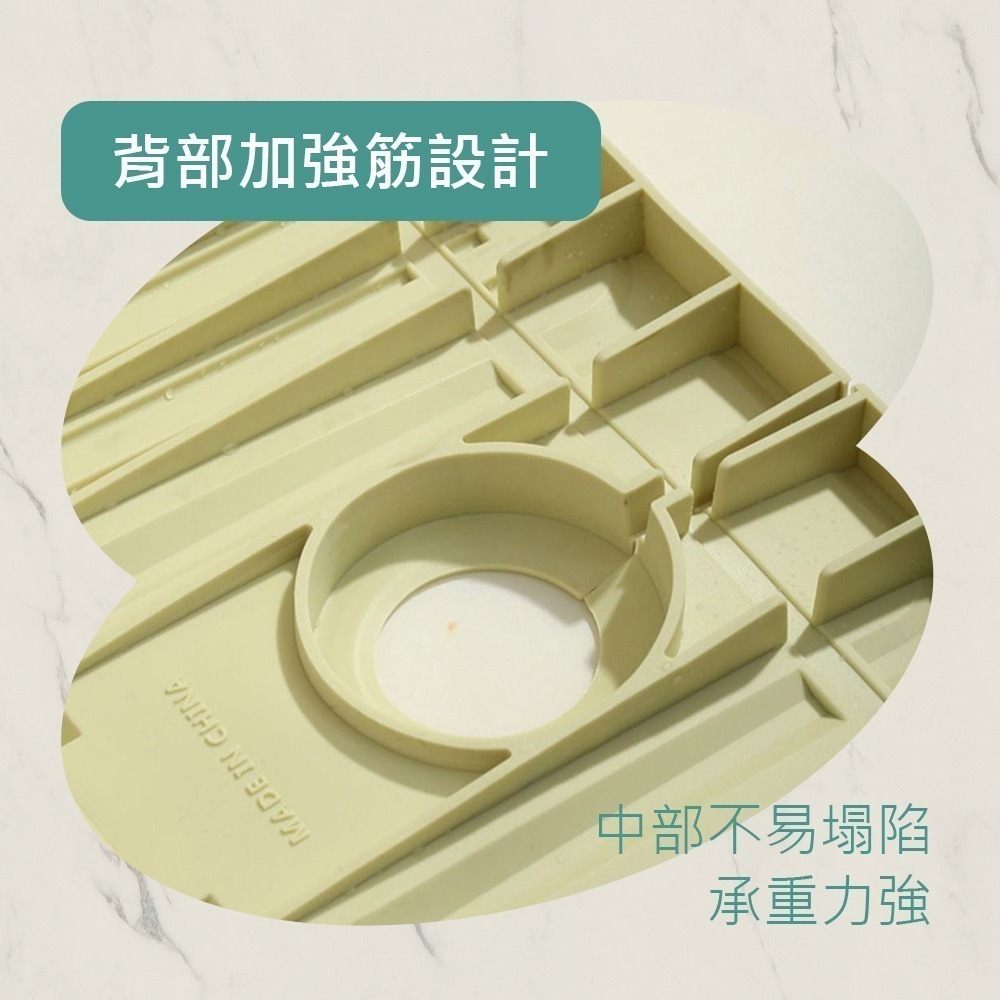 【水龍頭瀝水墊】廚房瀝水墊 矽膠水龍頭墊 矽膠瀝水墊 矽膠防濺墊 水槽瀝水墊 排水墊 擋水墊 防濺墊 水槽置物墊-細節圖6