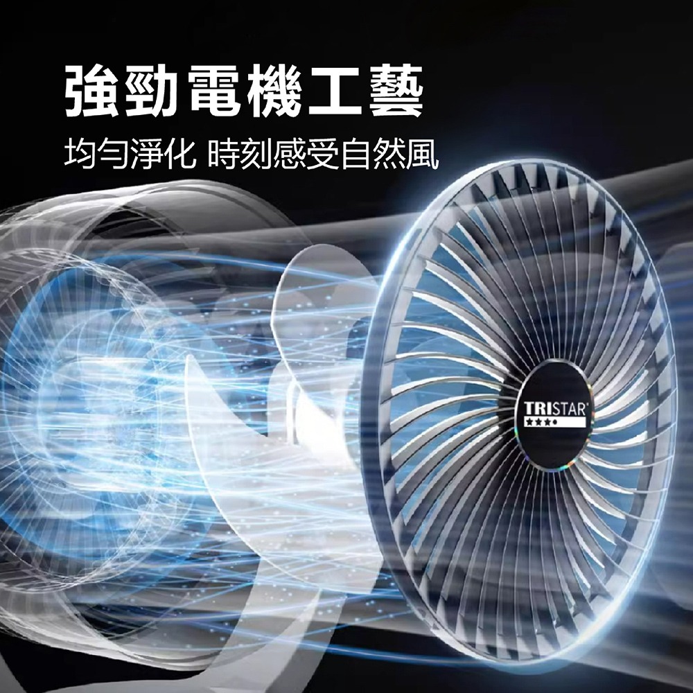 【TRISTAR三星 7吋循環風扇 TS-B249】電扇 循環扇 風扇 循環風扇 7吋循環扇 空氣循環扇 電風扇-細節圖6