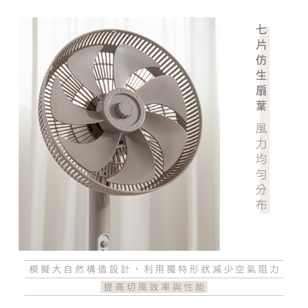 【KINYO 12吋機械式直立循環電風扇 ACF-1142】立扇 電風扇 循環扇 12吋風扇 直立式風扇 循環風扇-細節圖5