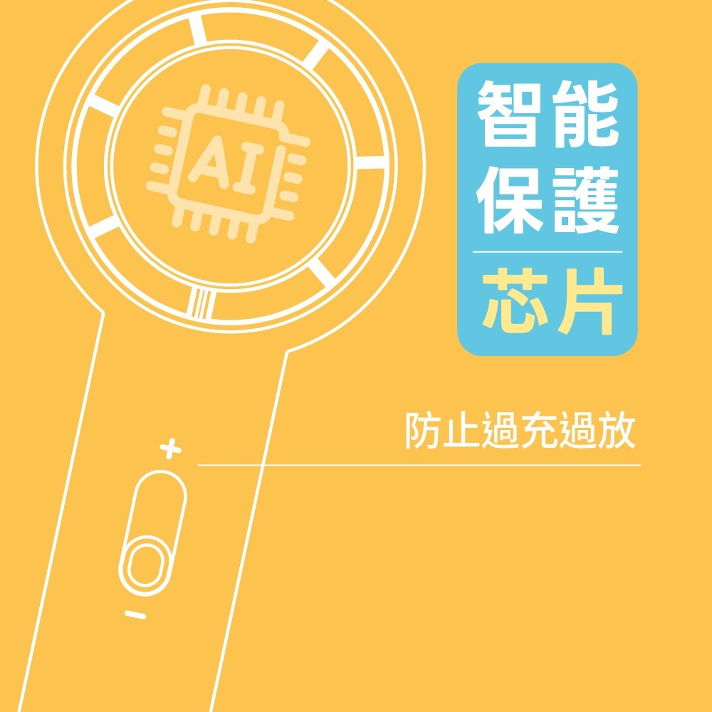 【KINYO 疾速風充電風扇 UF-3022】手持風扇 隨身風扇 Type-C風扇 小風扇 電風扇 隨身扇-細節圖6