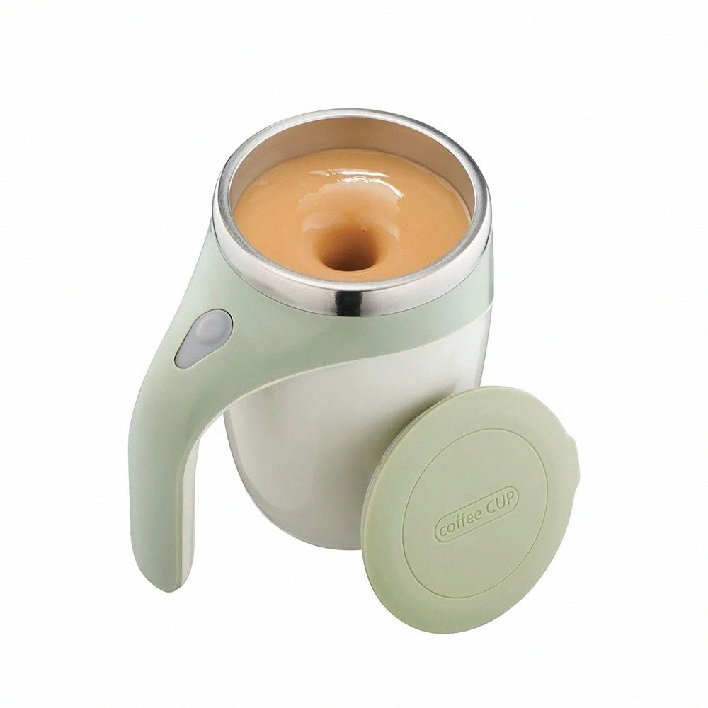 【KINYO 自動磁力攪拌杯 MMC-103】自動攪拌杯 磁力攪拌杯 攪拌杯 馬克杯 電動攪拌杯 304不鏽鋼-細節圖2