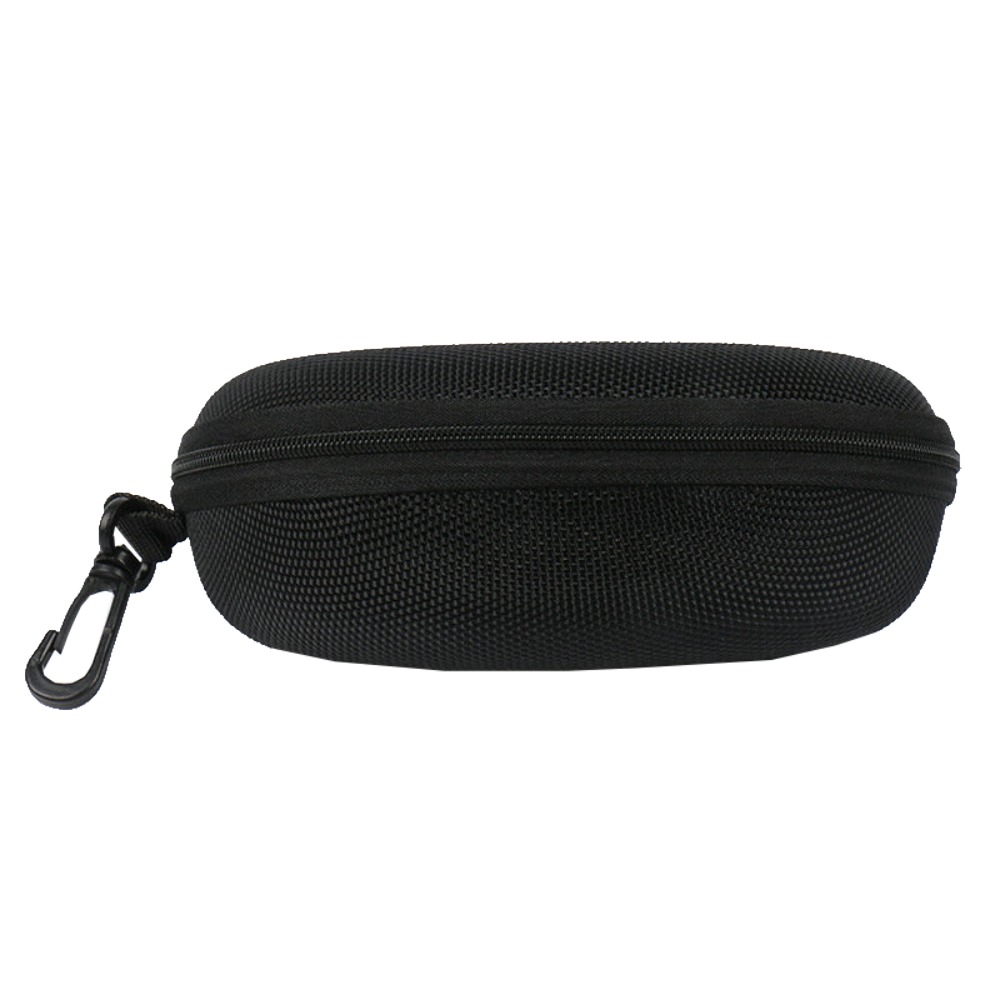 【防摔眼鏡盒】太陽眼鏡盒 墨鏡收納盒 防摔眼鏡盒 眼鏡收納盒 拉鍊眼鏡盒 牛津布眼鏡盒 附掛勾-細節圖2