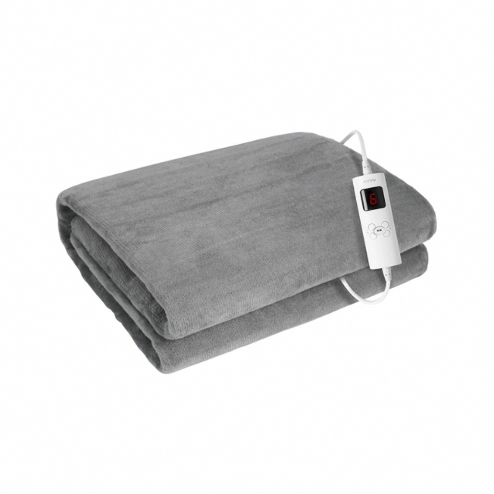 【KINYO 床墊型單人溫控電熱毯 法蘭絨 EB-017】熱敷墊 加熱毯 保暖床墊 恆溫電熱毯 電毯 加熱墊-細節圖2