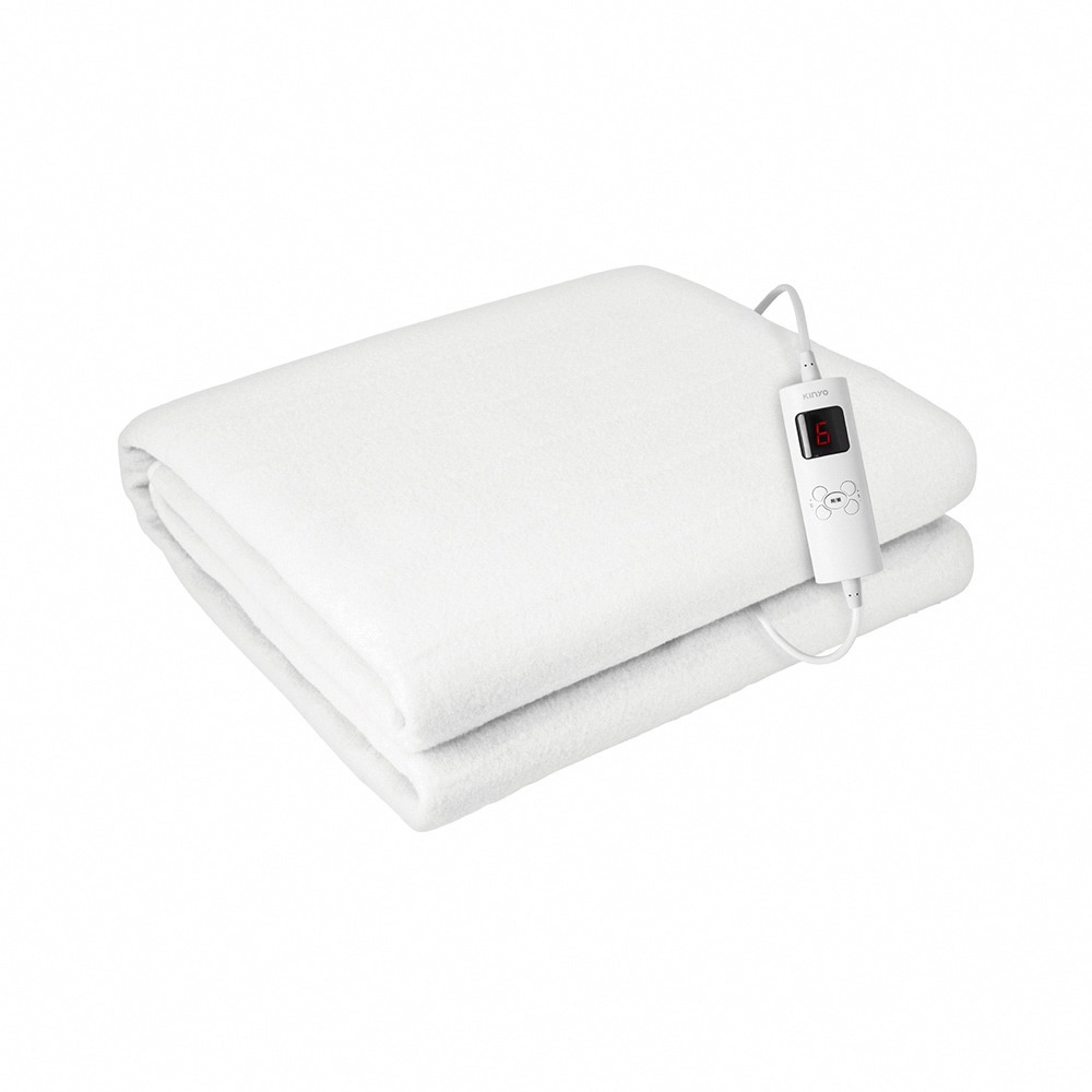 【KINYO 單人床墊型溫控電熱毯 無紡布 EB-011】熱敷墊 熱敷毯 單人電熱毯 電毯 加熱毯 冬季必備 恆溫電熱毯-細節圖2