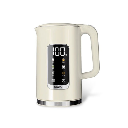 【德國SABA 1.7L智能溫控快煮壺 SA-HK41】電茶壺 快煮壺 煮水壺 6段控溫 304不鏽鋼 自動斷電-細節圖2