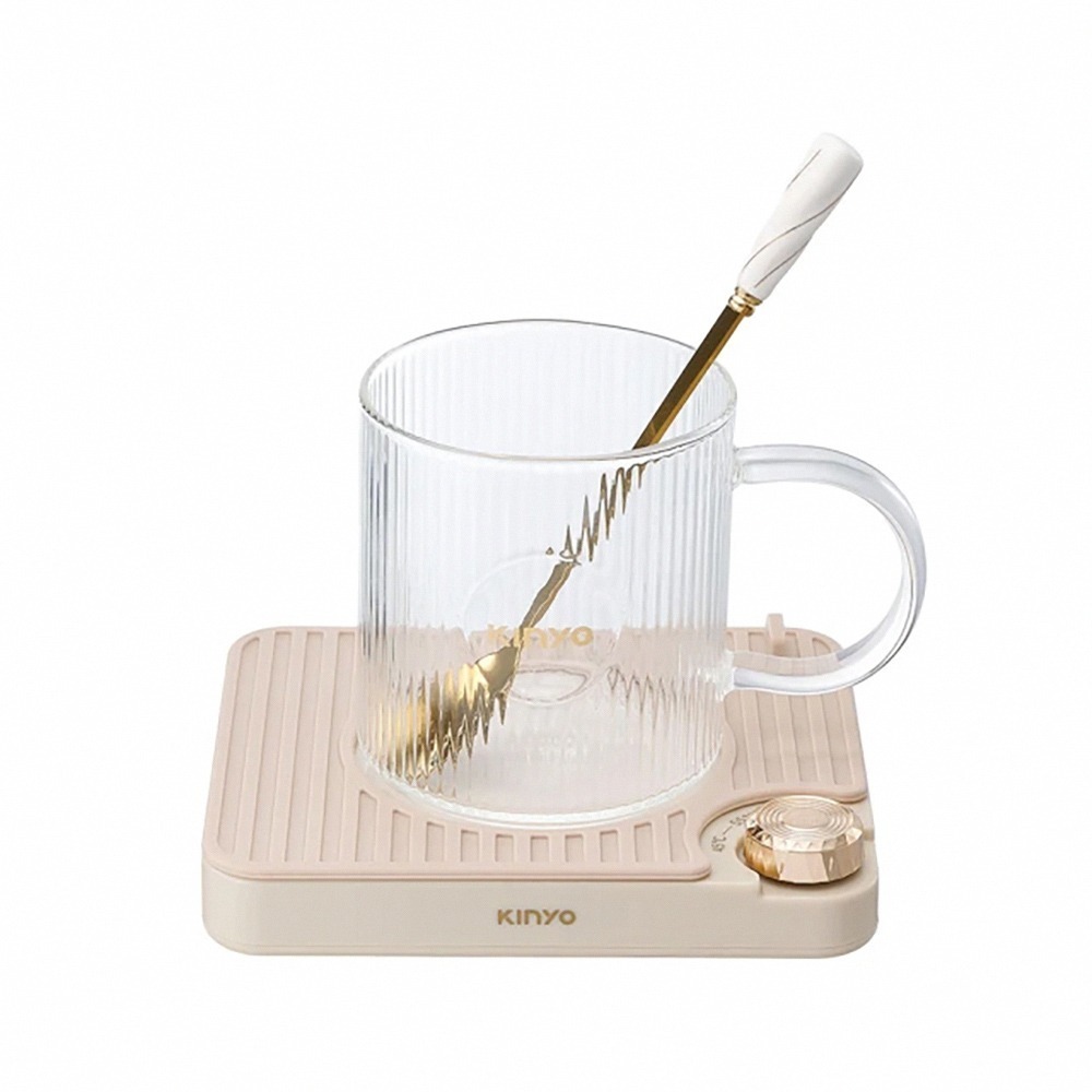 【KINYO 智能恆溫暖杯墊組 CWS-90】恆溫杯墊 加熱杯墊 保溫杯墊 暖杯墊 交換禮物 暖暖杯-細節圖2