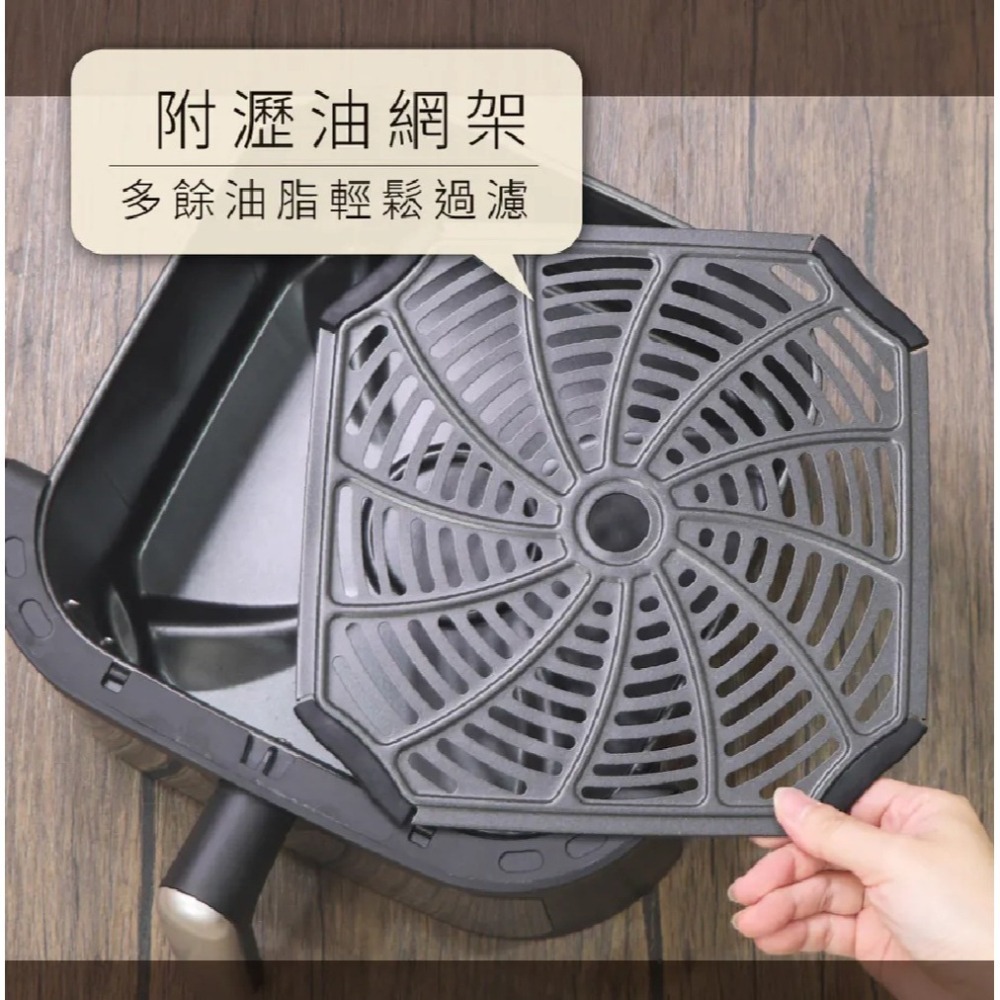 【KINYO 觸控式多功能氣炸鍋6.5L AF-425】電子氣炸鍋 廚房家電 大容量氣炸鍋 多功能氣炸鍋 可定時-細節圖9