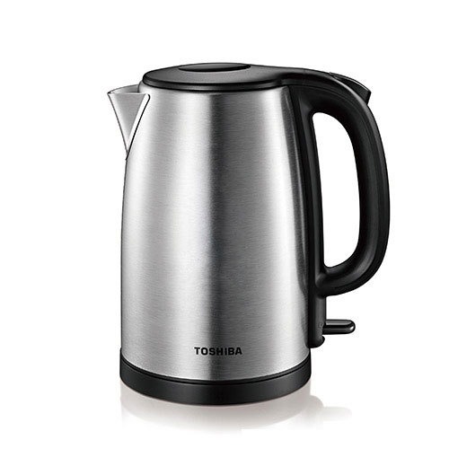 【TOSHIBA 1.7L不鏽鋼快煮壺 KT-17SHNTW】電茶壺 熱水壺 電煮壺 電熱壺 煮水壺 不鏽鋼熱水壺-細節圖2