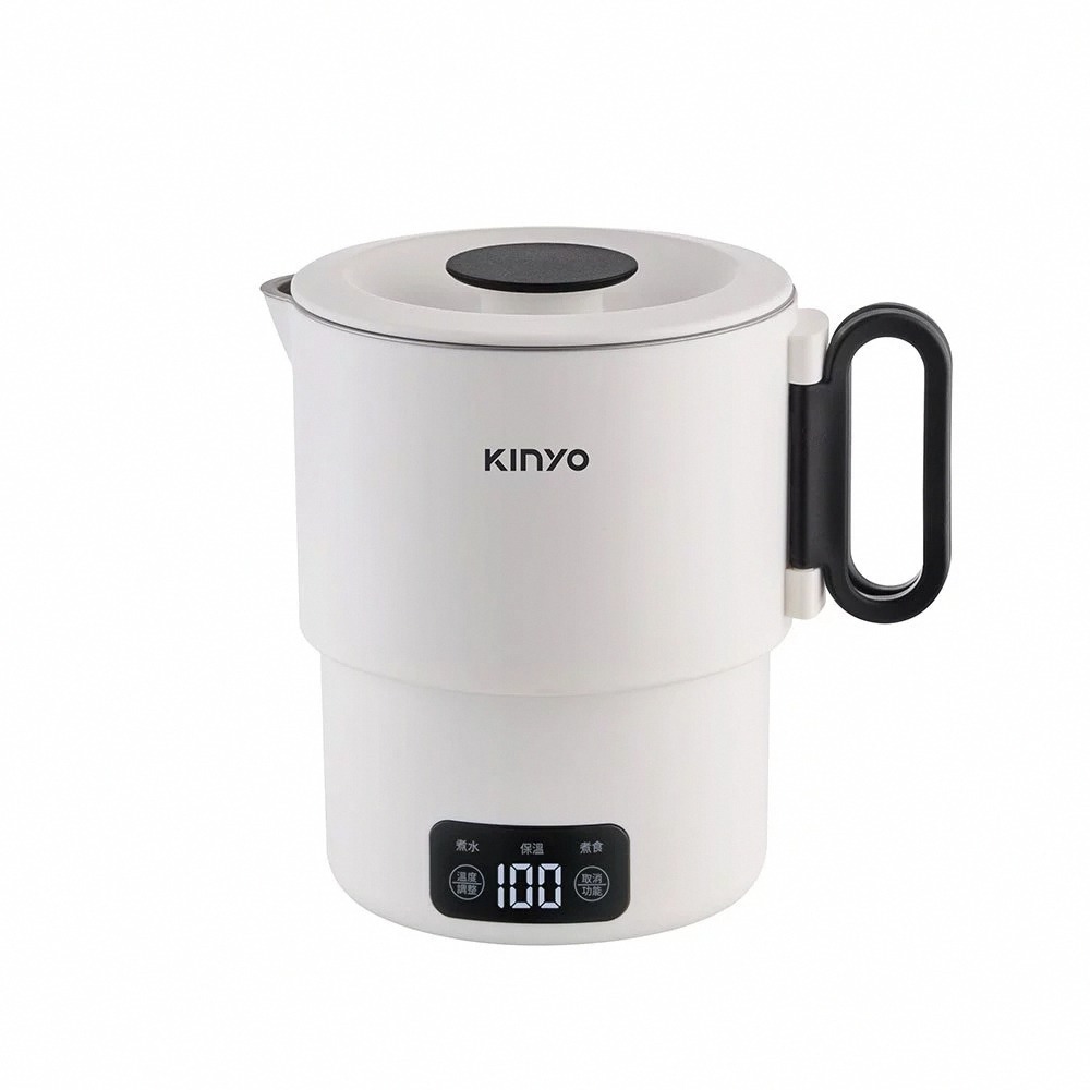 【KINYO 雙電壓電子美食鍋 TRFP-E61】泡麵鍋 美食鍋 料理鍋 快煮鍋 個人鍋 小圓鍋 雙電壓-細節圖2