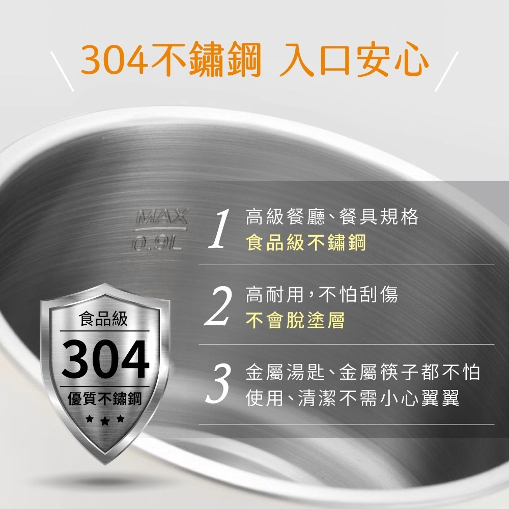 【KINYO 雙電壓電子美食鍋 TRFP-E61】泡麵鍋 美食鍋 料理鍋 快煮鍋 個人鍋 小圓鍋 雙電壓-細節圖5