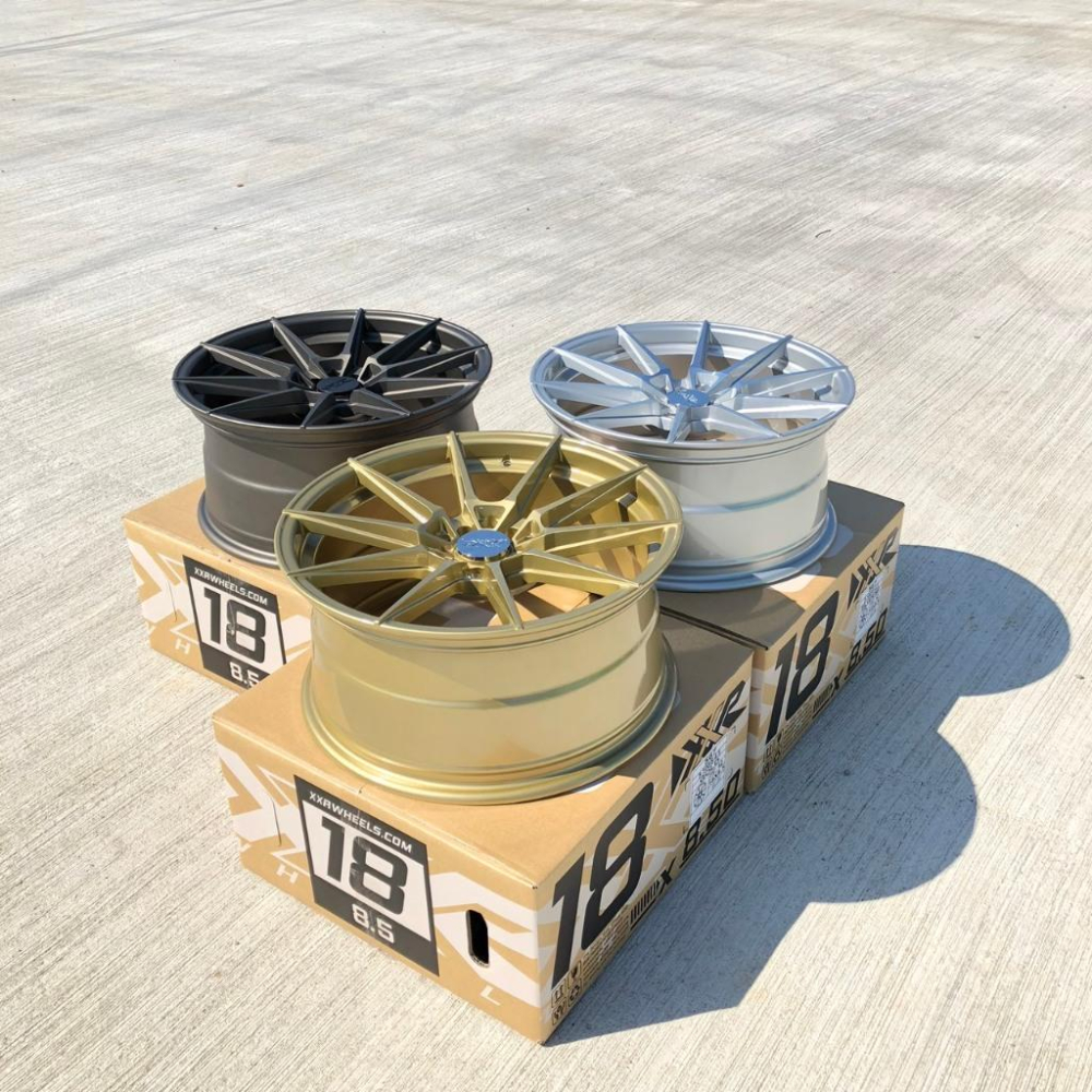【頂尖】全新XXR鋁圈 XXR567  XXR 18吋鋁圈 8.5J 5X112 ET45/美國XXR鋁圈18吋鋁圈-細節圖2