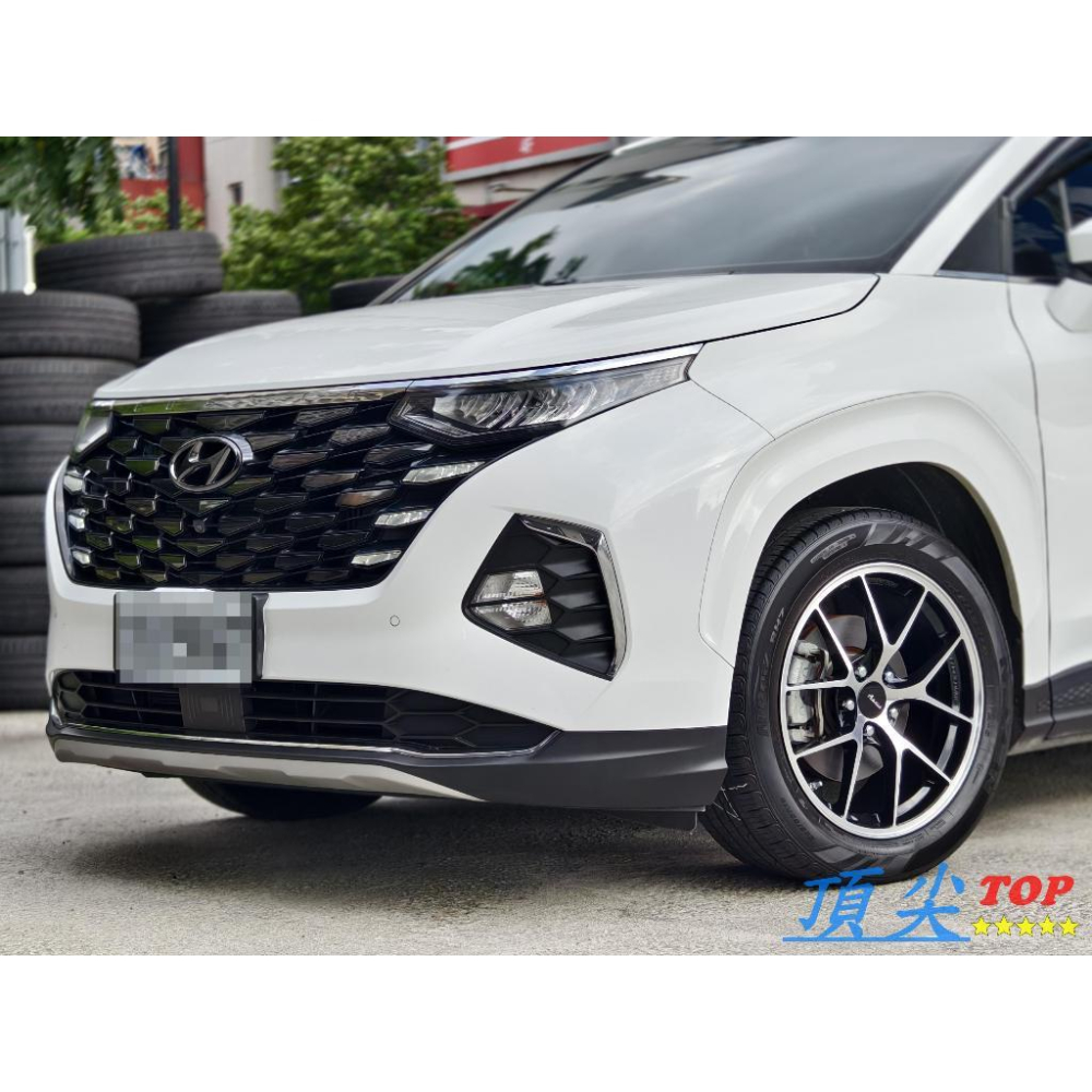 【頂尖】全新Advanti鋁圈 N808M 18吋鋁圈 8J 5X114.3 ET40 亮黑銀車面 Custin鋁圈-細節圖3