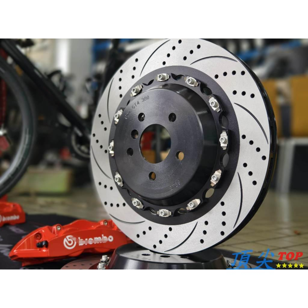 【頂尖】全新大四活塞卡鉗/類brembo gt4卡鉗/台製卡鉗/客製化煞車/客製化碟盤/鍛造煞車/鍛造卡鉗/四活塞煞車-細節圖4