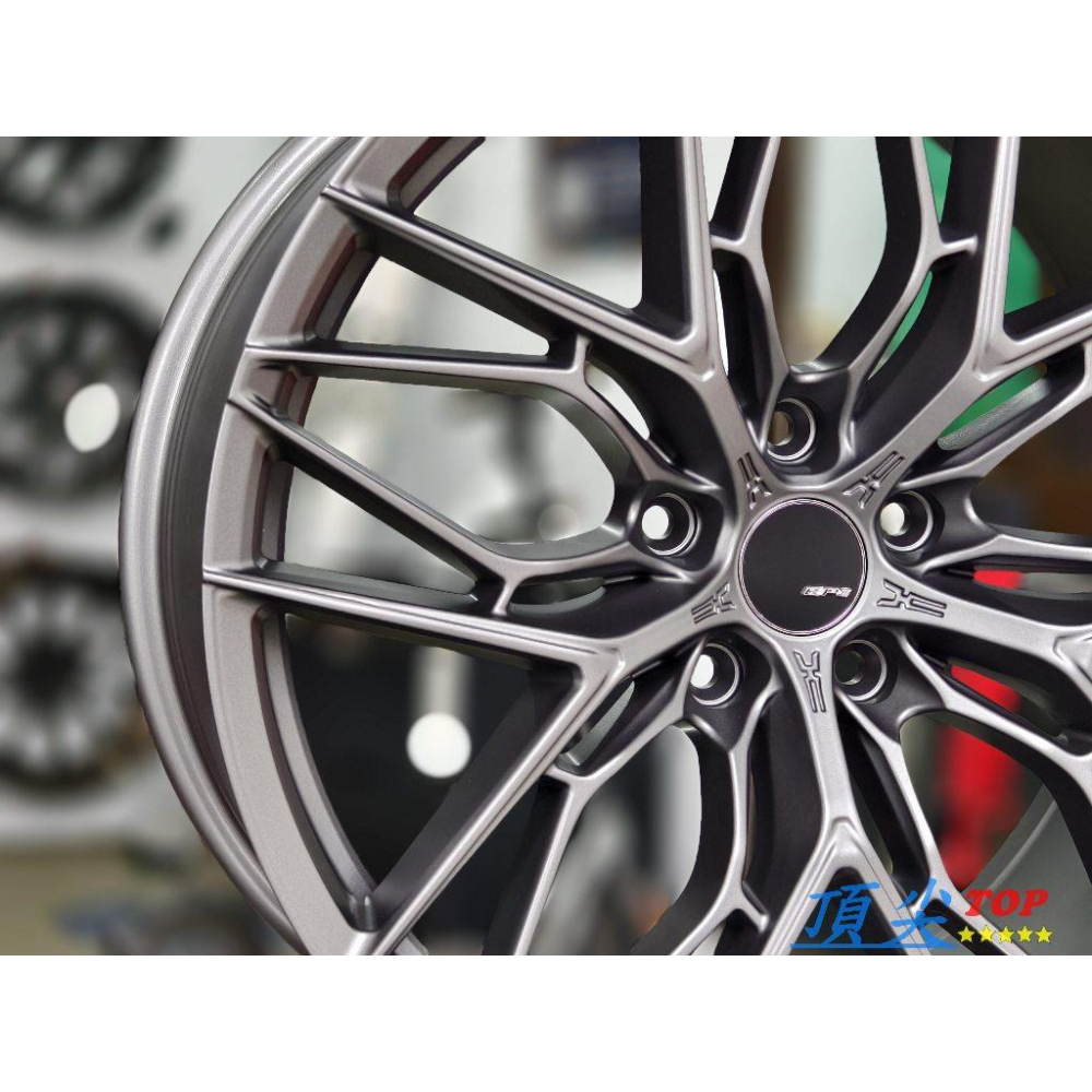 【頂尖】全新SI鋁圈 EP26 19吋旋壓鋁圈 8.5J 5X108 ET35 平光鐵灰/19吋鋁圈/19吋內凹鋁圈-細節圖2