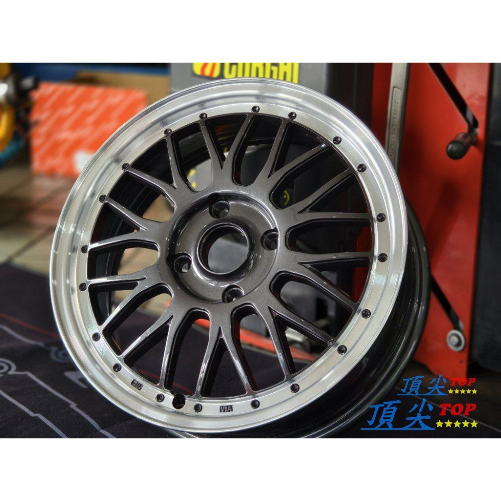 【頂尖】全新16吋鋁圈 5.5j et40 4x114.3 中華Veryca鋁圈/J Space鋁圈/深唇鋁圈-細節圖2