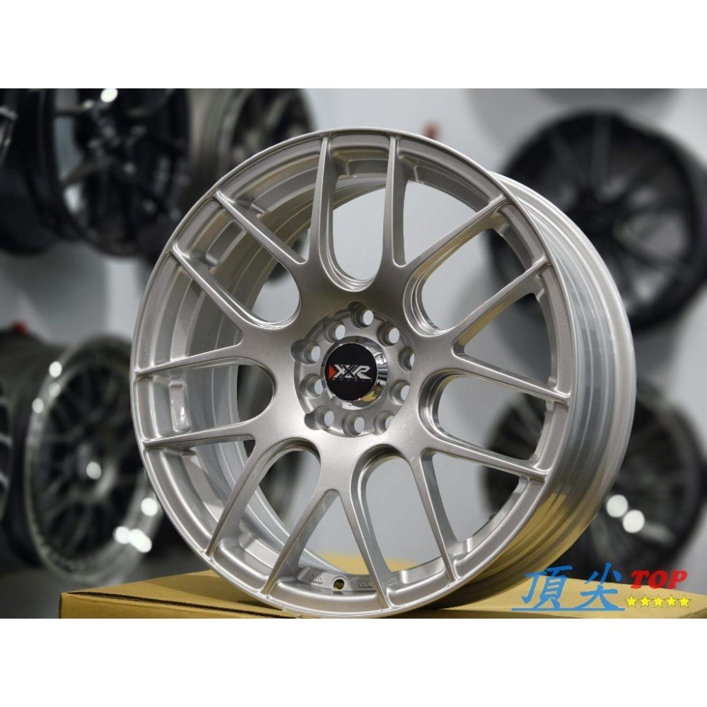 【頂尖】XXR鋁圈 XXR530 17吋鋁圈 7J 5X100/5X114.3 ET40 亮銀色/美國XXR鋁圈530-細節圖2