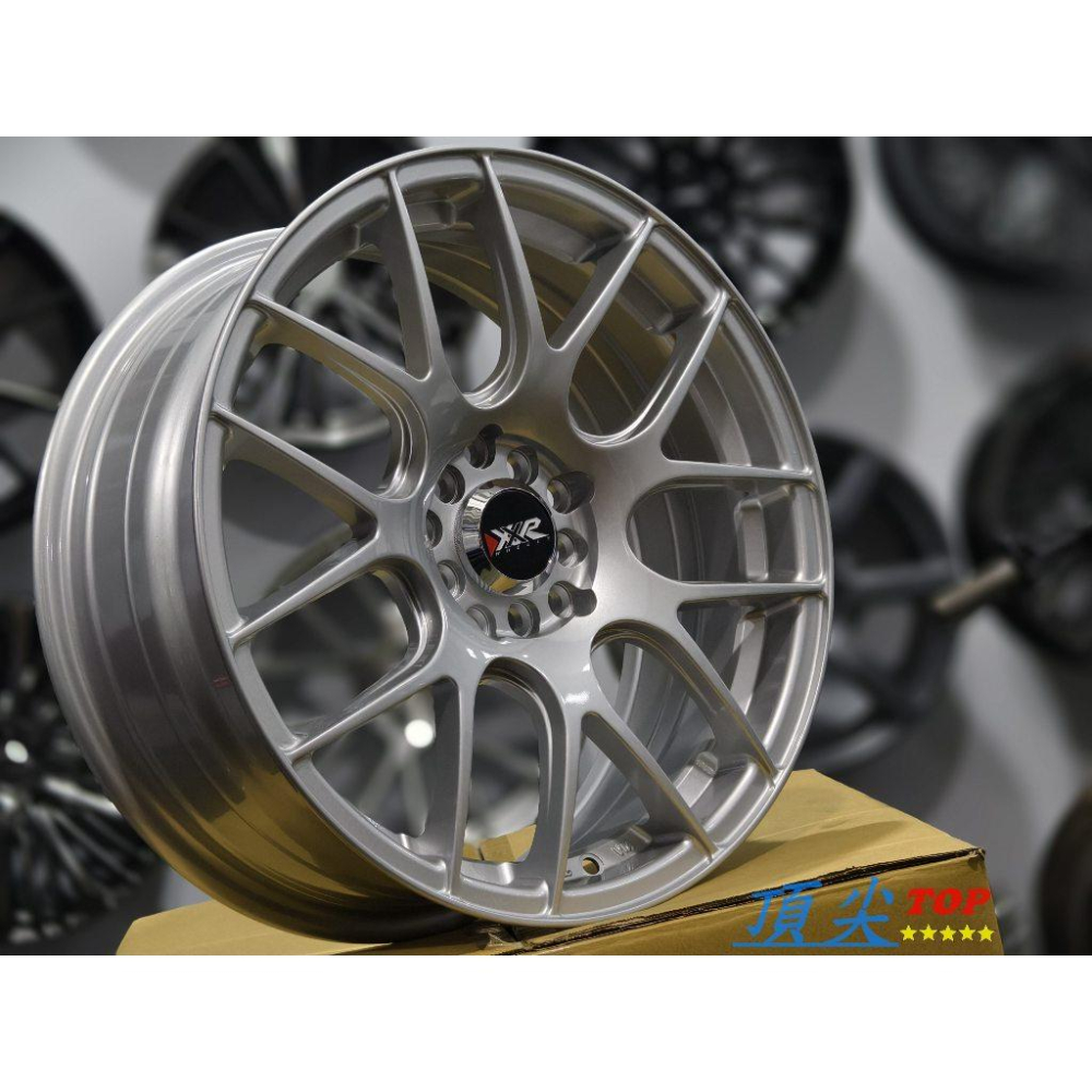 【頂尖】XXR鋁圈 XXR530 17吋鋁圈 7J 5X100/5X114.3 ET40 亮銀色/美國XXR鋁圈530-細節圖3
