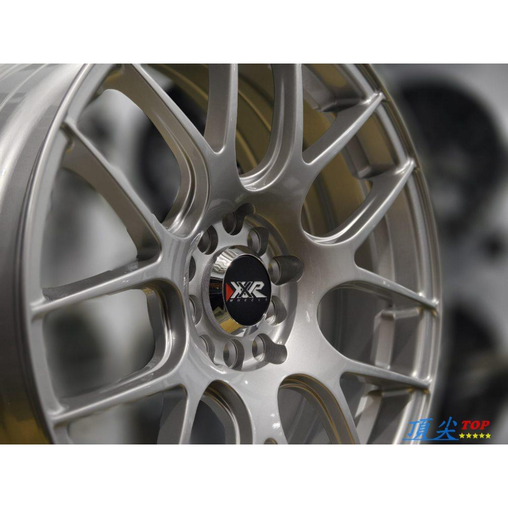 【頂尖】XXR鋁圈 XXR530 17吋鋁圈 7J 5X100/5X114.3 ET40 亮銀色/美國XXR鋁圈530-細節圖4