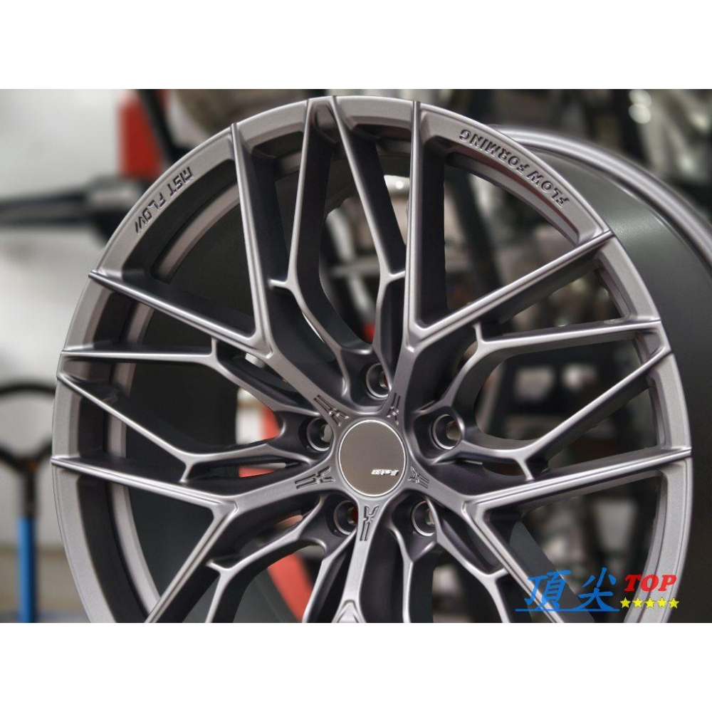 【頂尖】全新SI鋁圈EP26 20吋鋁圈 5X120 9J ET35 平光鐵灰/旋壓鋁圈/高載重鋁圈/20吋高載重鋁圈-細節圖3