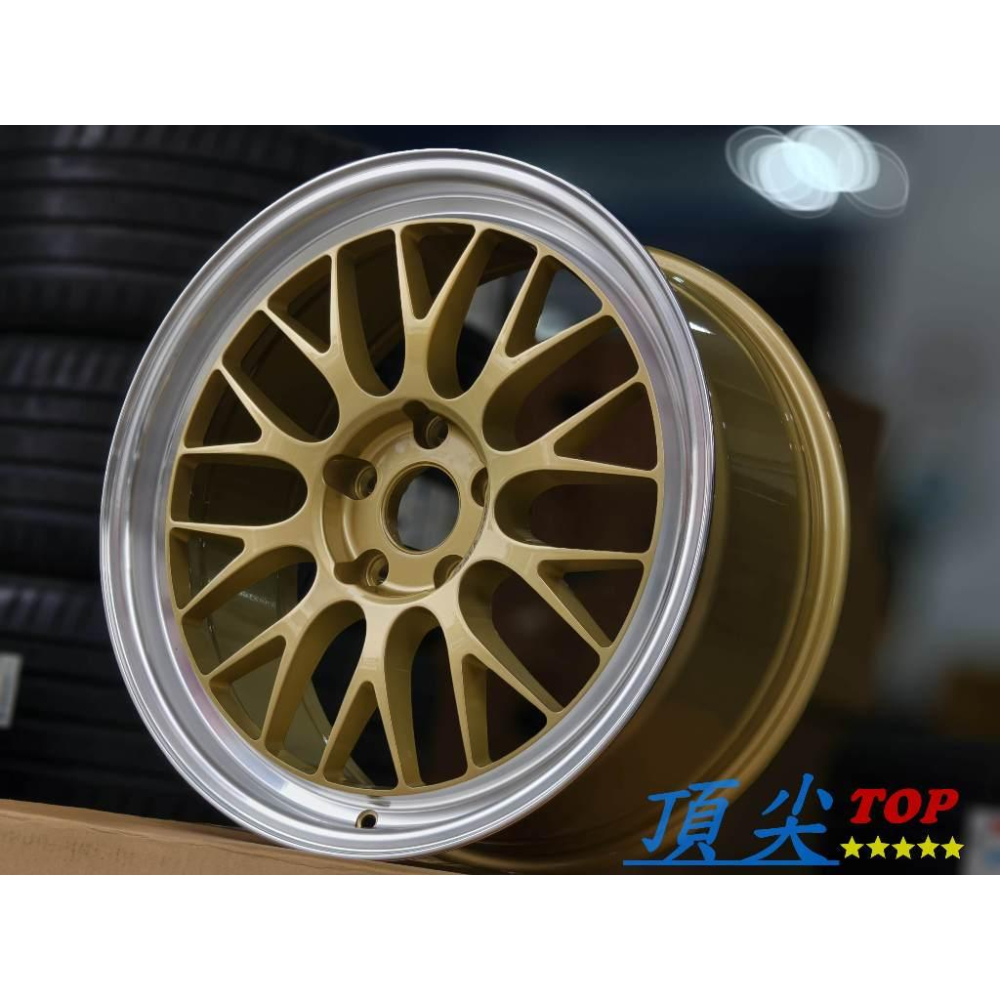 【頂尖】全新DATA鋁圈 18吋鋁圈DATA SS-2 8.5J 5X114.3 ET42 古銅/透明黑/黑/金-細節圖6