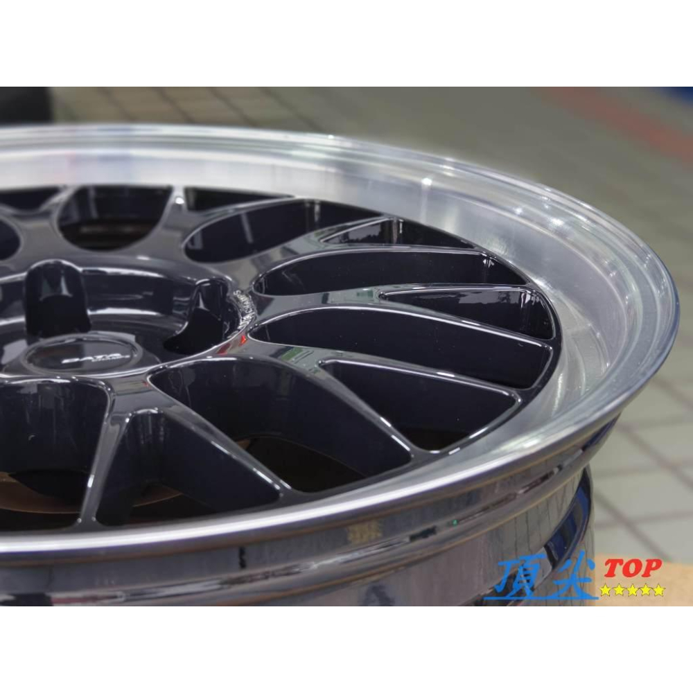 【頂尖】全新DATA鋁圈 18吋鋁圈DATA SS-2 8.5J 5X114.3 ET42 古銅/透明黑/黑/金-細節圖9