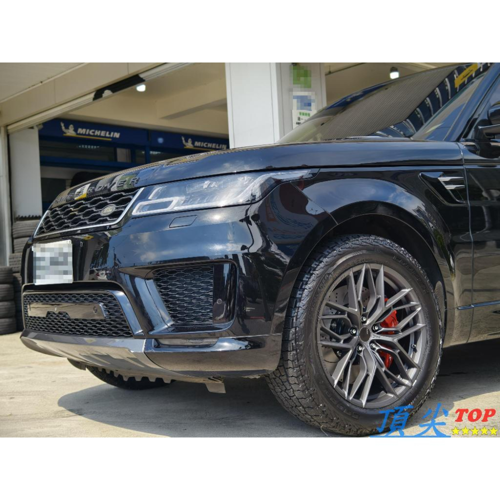 【頂尖】全新 si鋁圈 ep26 20吋旋壓鋁圈 5x120 9j et35平光灰Range Rover Sport鋁圈-細節圖4