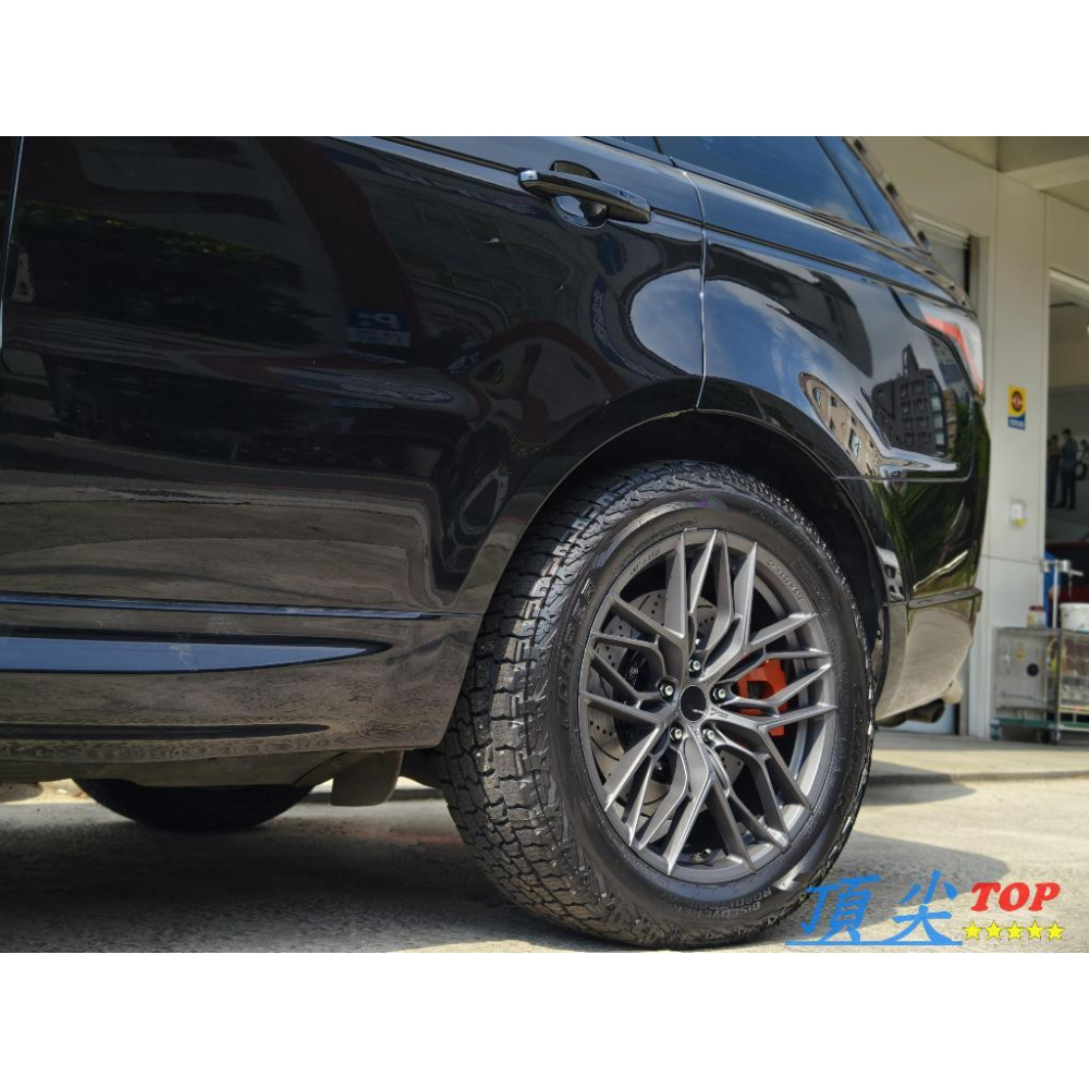【頂尖】全新 si鋁圈 ep26 20吋旋壓鋁圈 5x120 9j et35平光灰Range Rover Sport鋁圈-細節圖5