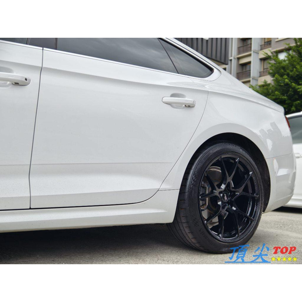 【頂尖】全新DG鋁圈 FG21 18吋旋壓鋁圈 8.5J/9.5J 5X112/5X114.3/5X108 奧迪A5鋁圈-細節圖4