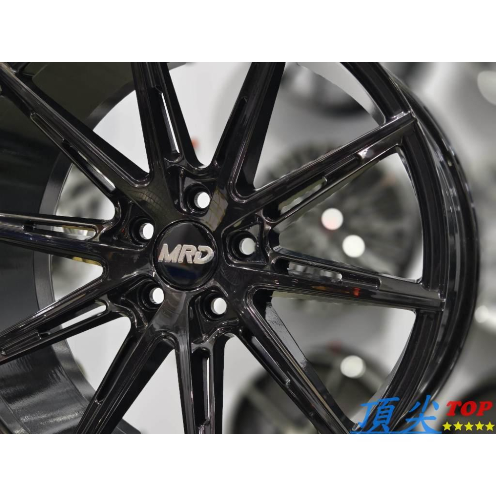 【頂尖】全新19吋鋁圈5X112 8.5J+9.5J ET45+ET43 前後配鋁圈/BENZ W205/W206鋁圈-細節圖3