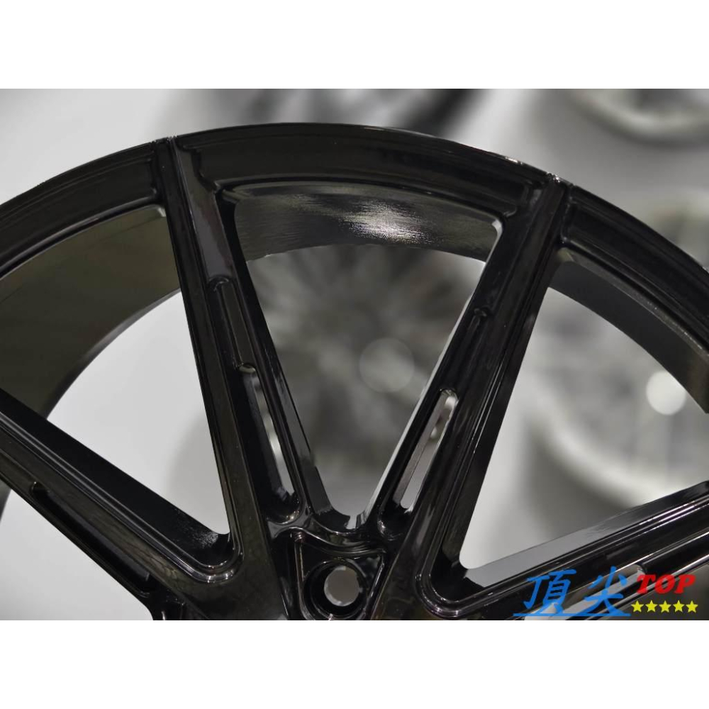 【頂尖】全新19吋鋁圈5X112 8.5J+9.5J ET45+ET43 前後配鋁圈/BENZ W205/W206鋁圈-細節圖5