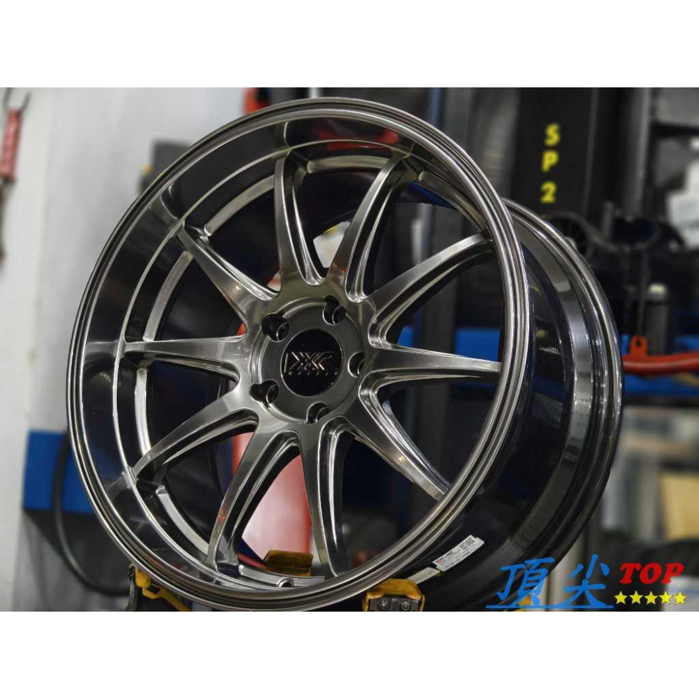 【頂尖】全新 XXR鋁圈XXR527D 18吋鋁圈 5X108 9J ET35 鈦色 深唇鋁圈/海拉風鋁圈/18吋海拉風-細節圖2