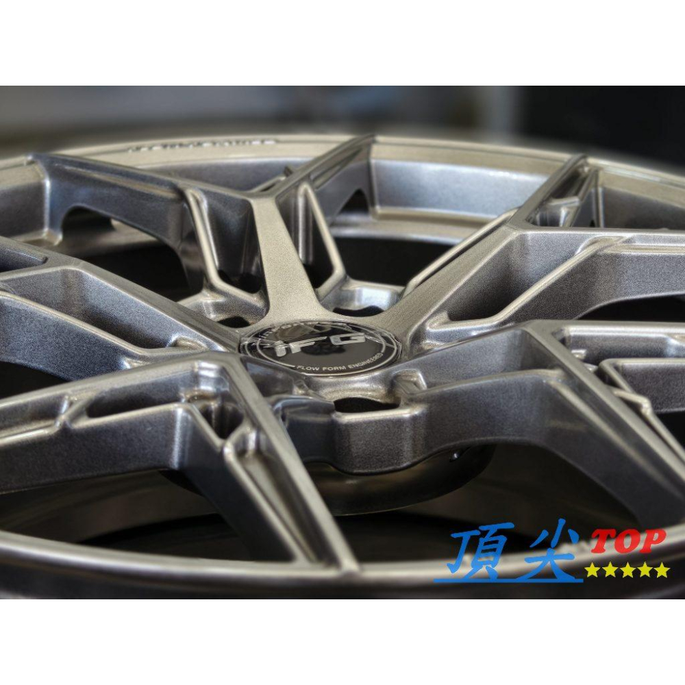 【頂尖】全新 inforged鋁圈 2330 18吋旋壓鋁圈 8J 5X114.3 ET43 電鍍銀/18吋鋁圈-細節圖5