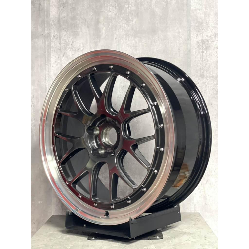 【頂尖】全新21吋鍛造鋁圈 5X120 8.5J ET35 深唇鋁圈/類LMR鋁圈/Alpha鋁圈/Alpha40系鋁圈-細節圖2