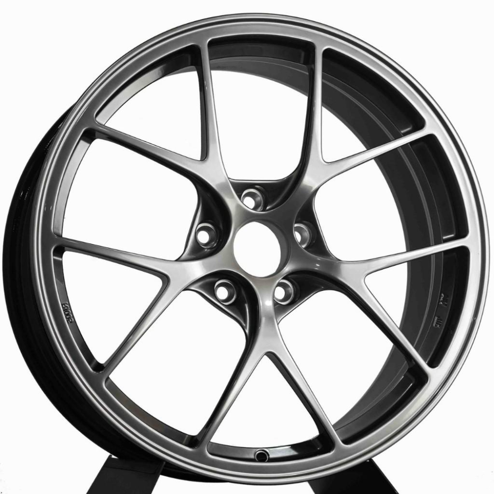 【頂尖】全新SI鋁圈 RID 19吋鍛造鋁圈 類RID樣式 5X114.3 8.5J ET42 黑高亮(鈦色)19吋鋁圈-細節圖2