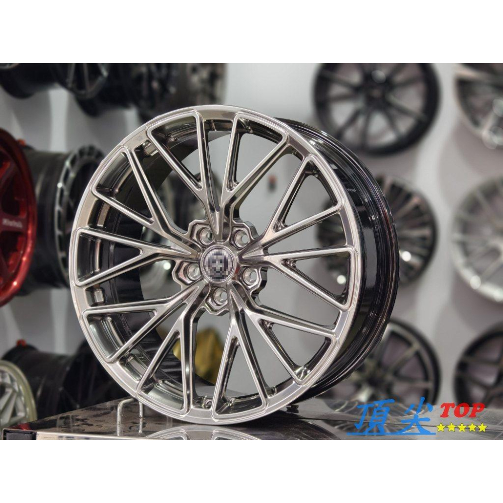 【頂尖】全新20吋鍛造鋁圈 類HRE樣式 8.5J ET38/Model 3鋁圈/Model Y鋁圈/高載重鋁圈-細節圖2