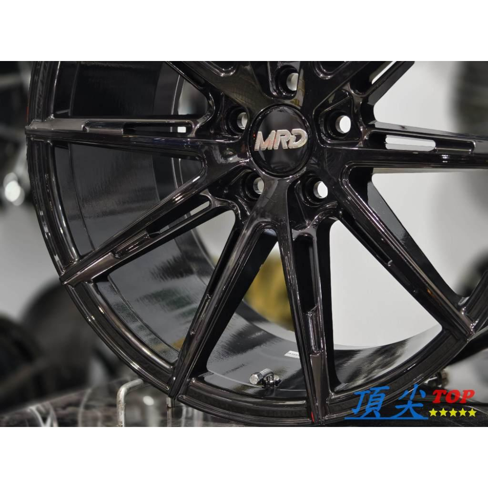 【頂尖】全新 19吋旋壓鋁圈 5X112 8.5J+9.5J ET45+ET43 19吋賓士W205鋁圈/W206鋁圈-細節圖4