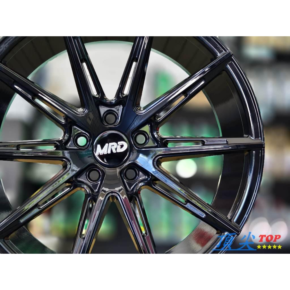 【頂尖】全新 19吋鋁圈 19吋前後配鋁圈5X112 8.5J+9.5J ET45+ET43 旋壓鋁圈 賓士W205鋁圈-細節圖3