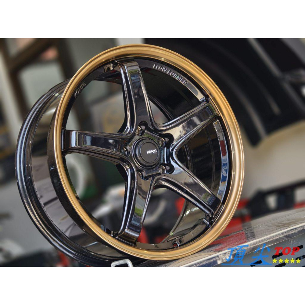 【頂尖】全新KONIG NEOFORM 18吋旋壓鋁圈 5X120 8.5J ET35 類GT鋁圈/五爪鋁圈/18吋鋁圈-細節圖2