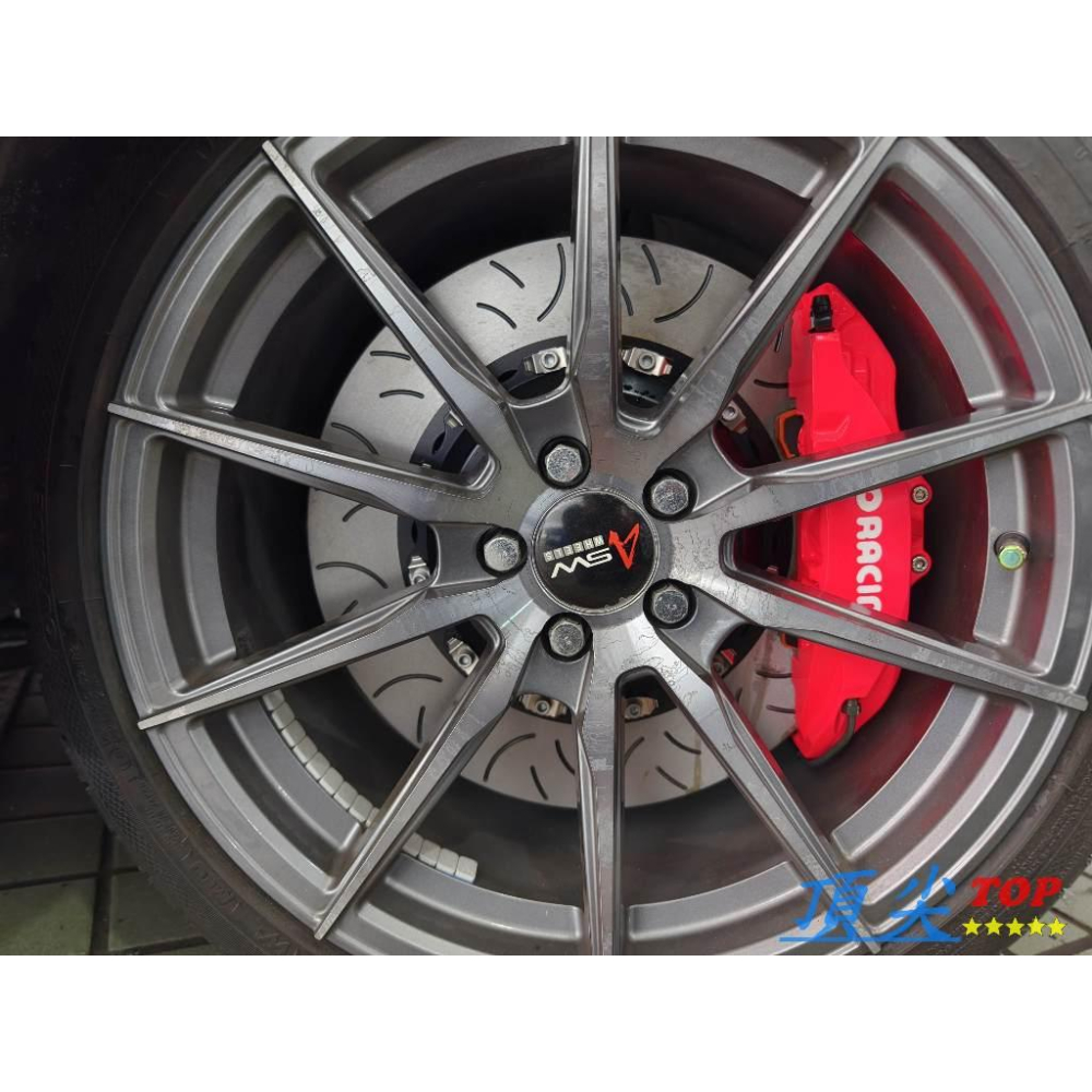 【頂尖】全新台製卡鉗/六活塞卡鉗/鍛造卡鉗/客製化卡鉗/客製化碟盤/wish煞車/wish六活塞煞車/wish六活塞卡鉗-細節圖3