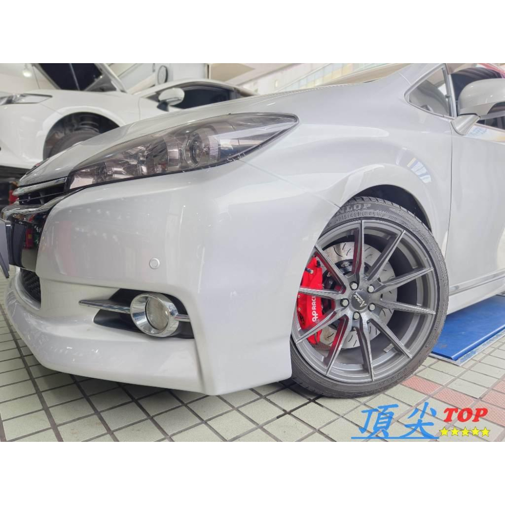 【頂尖】全新台製卡鉗/六活塞卡鉗/鍛造卡鉗/客製化卡鉗/客製化碟盤/wish煞車/wish六活塞煞車/wish六活塞卡鉗-細節圖4