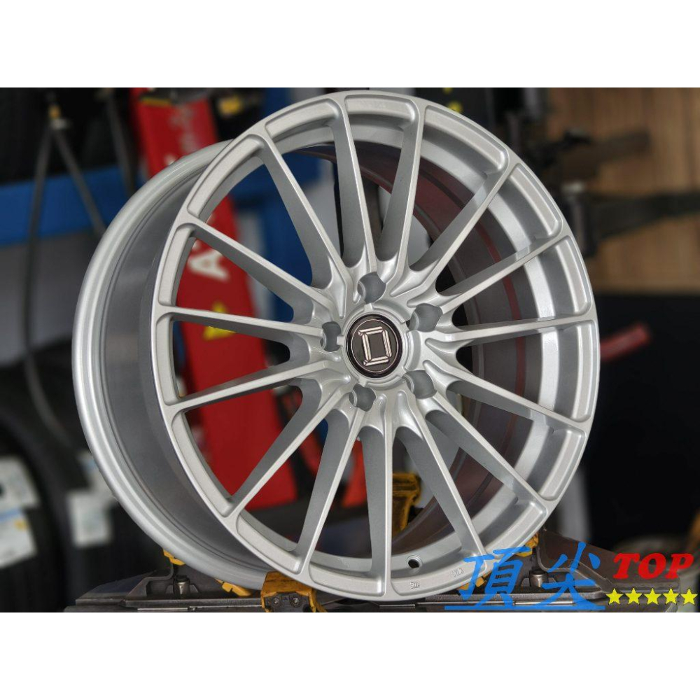 【頂尖】全新 AI-DESIGN-D鋁圈 ID4 18吋鋁圈 5X114.3 8J ET42 18吋旋壓鋁圈/亮銀-細節圖2