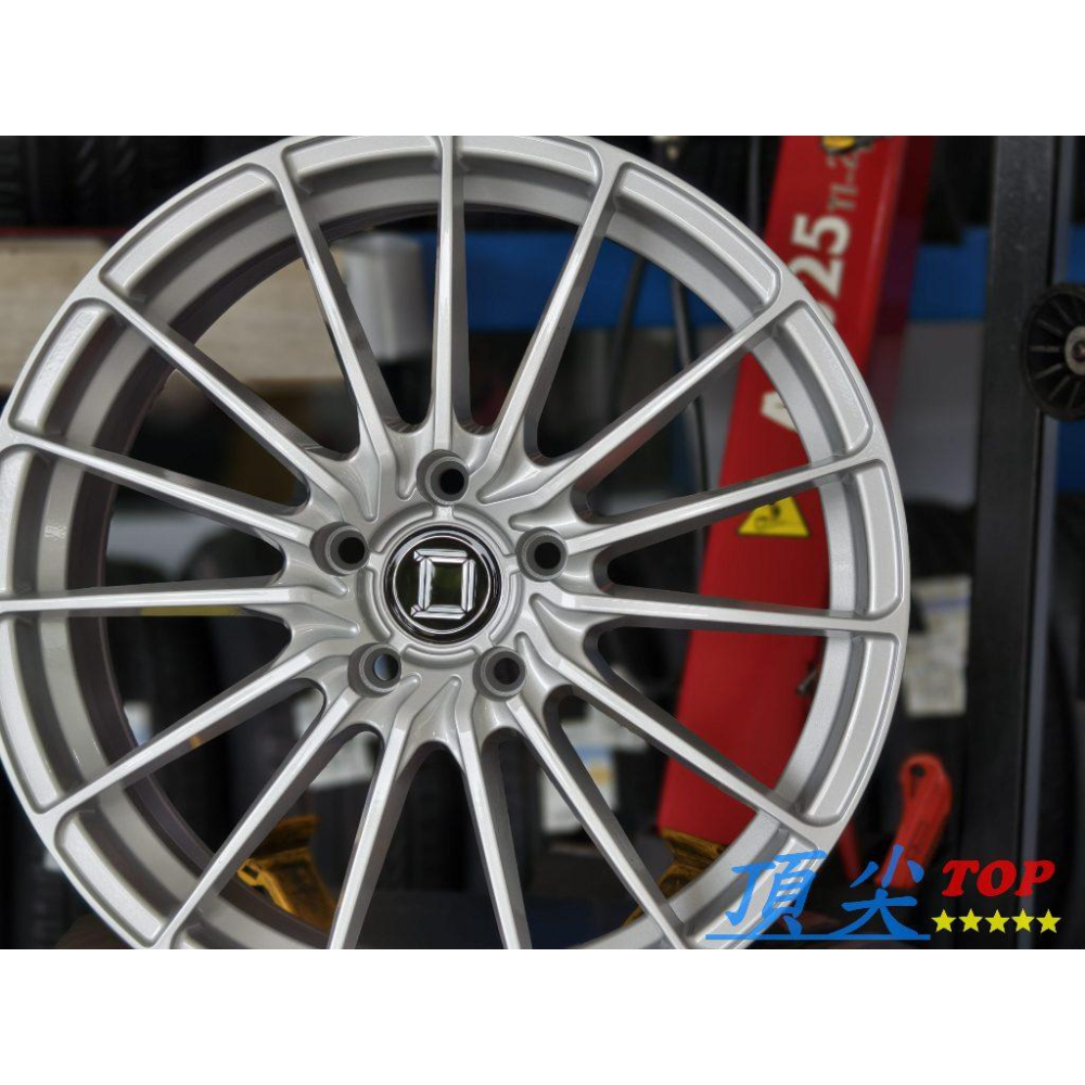 【頂尖】全新 AI-DESIGN-D鋁圈 ID4 18吋鋁圈 5X114.3 8J ET42 18吋旋壓鋁圈/亮銀-細節圖4