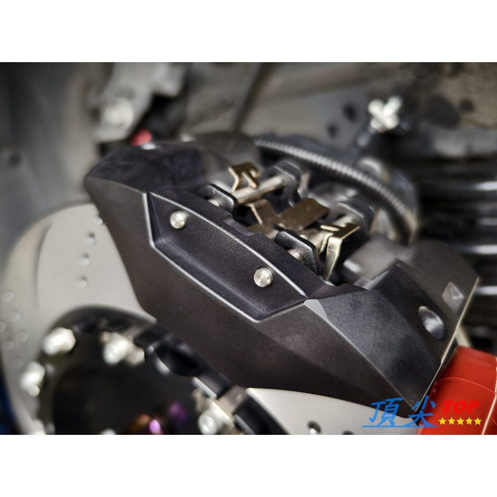 【頂尖】全新英國ap卡鉗 ap8530/ap8540/ap8560/AP大四活塞卡鉗+全浮動碟盤+後電子手煞車 AP卡鉗-細節圖4