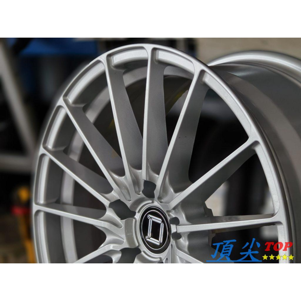 【頂尖】全新 18吋旋壓鋁圈 8J 5X114.3 ET42 亮銀 AI-DESIGN-D ID4鋁圈/DESIGN鋁圈-細節圖5
